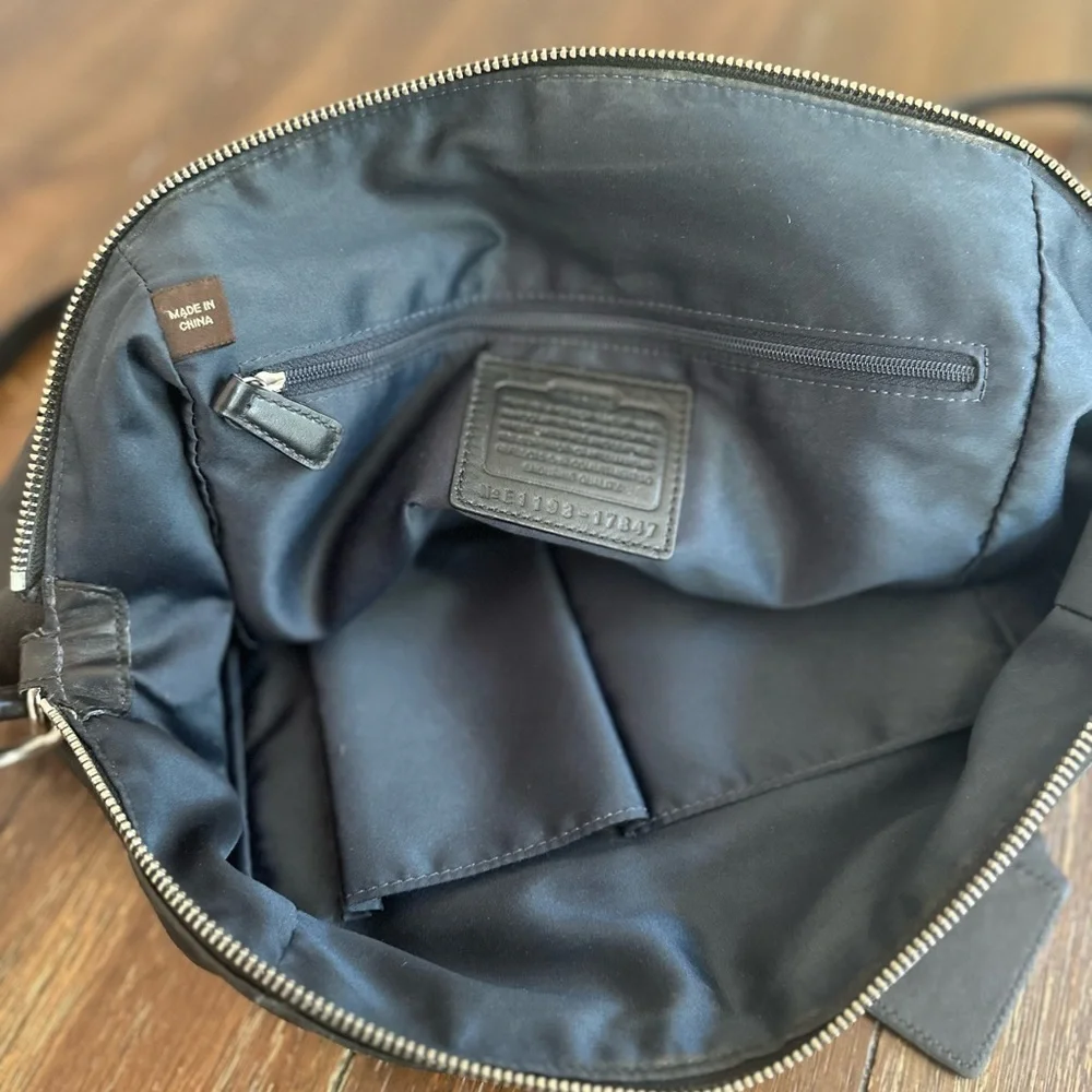 Coach leather satchel